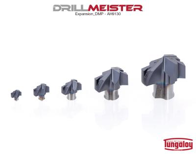 DrillMeister AH9130 Grade Drill Heads DrillMeister Exchangeable Head Drill System Expanded