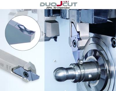 DuoJust-Cut’s JXPS Insert Boosts Productivity in Parting Operations