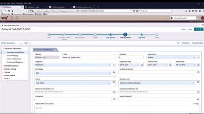 ETQ Reliance 2019 Quality Management System Software