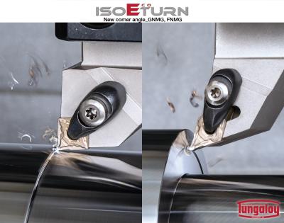 ISO-EcoTurn GNMG and FNMG Inserts GNMG and FNMG Inserts for Better Chip Control During Profile Turning