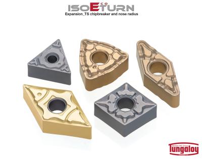 ISO-EcoTurn Inserts ISO-EcoTurn Includes New Insert Geometries for Expanded Coverage