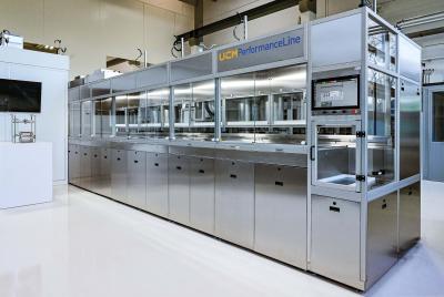 Acoustic Performance Measurement (APM) System Monitoring and Documenting Ultrasonic Frequency and Power In-Line on a Batch-By-Batch Basis