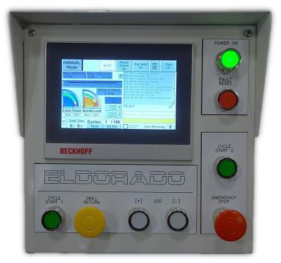 Updated Operator Control Panel for Eldorado Gundrilling Machines