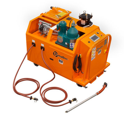 SumpDoc Portable Inline Fluid Reclamation Machine is Redesigned SumpDoc Portable Inline Fluid Reclamation Machine