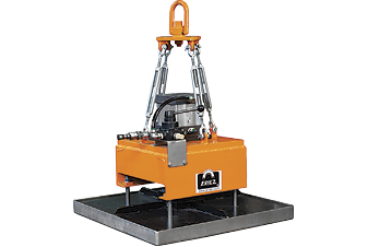 Air-operated lift-magnet system