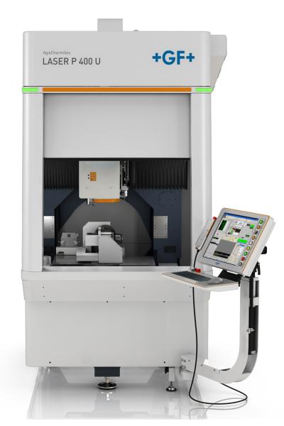 LASER P 400 3-axis, LASER P 400U 5-axis machines