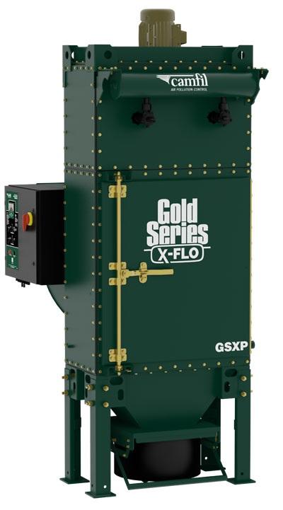 Gold Series X-Flo Package Dust and Fume Collectors are Easy to Integrate Gold Series X-Flo Package Dust and Fume Collectors
