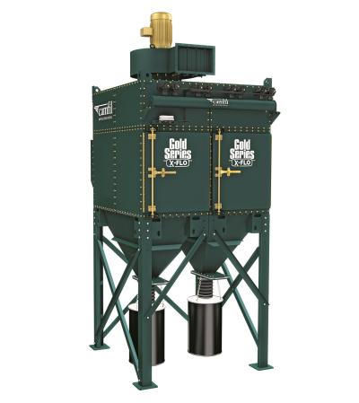 Gold Series X-Flo (GSX) Industrial Dust Collector are Designed in Modules Gold Series X-Flo (GSX) Industrial Dust Collector