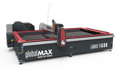 GlobalMAX Abrasive Waterjets have Direct-Drive Pump Technology GlobalMAX Abrasive Waterjet Line