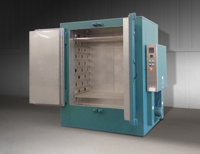 Heated Shelf Oven for Heat Treating Parts