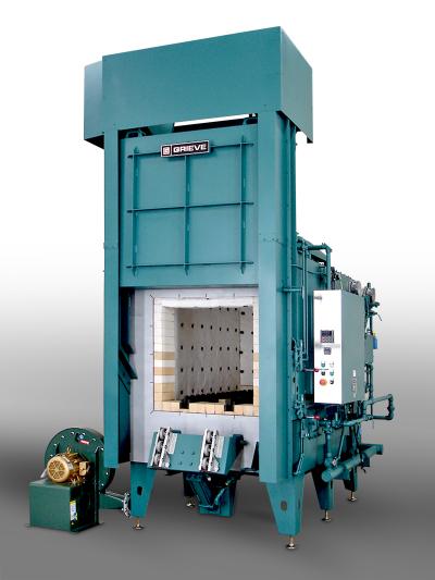 No. 1042 Gas-Fired Heavy-Duty Furnace for Heat Treating No. 1042 Gas-Fired Heavy-Duty Furnace