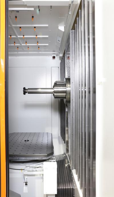 HCN-16000Q HMC has a Double-Column, Quill-Head Design HCN-16000Q Horizontal Machining Center