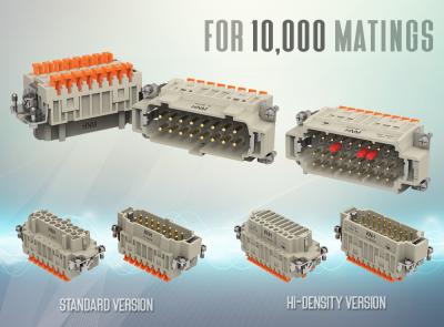 Squich HNM (High Number of Mating) Inserts Squich HNM Toolless Rectangular Connectors for 10,000 Mating Cycles