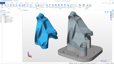 Streamlines Reverse Engineering from Metrology to Manufacturable Parts 
