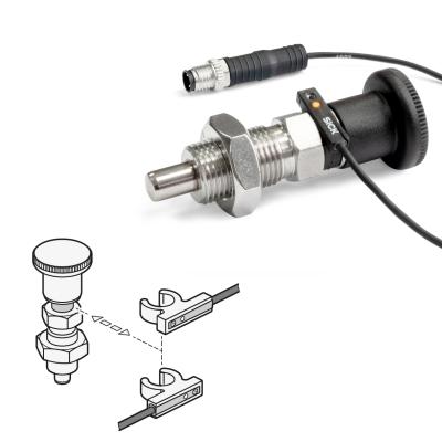 GN 817.6 Indexing Plunger With Integrated Sensor