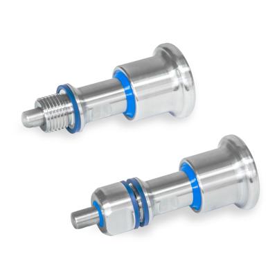 GN 8170 Stainless Steel Indexing Plungers Intended for Use in Areas Requiring Sanitary Equipment