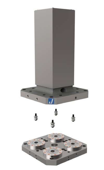 Cast Iron Tooling Columns for Horizontal Maching Center Producitivity