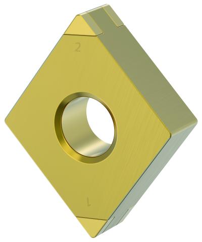 KBH10B and KBH20B PCBN Inserts are Double-Sided KBH10B and KBH20B PCBN Inserts