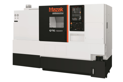 The QTE-100 MY CNC turning center