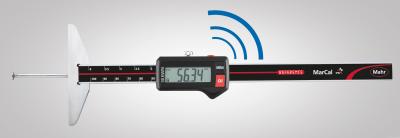 Digital Depth Gages, Specialty Calipers and Digital Universal Caliper MarCal 16 EWR Wireless Gages