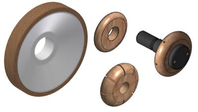 HPL Wheel Technology Delivers Faster Grinding Without Burning HPL (High Performance Lubrication) Grinding Wheels