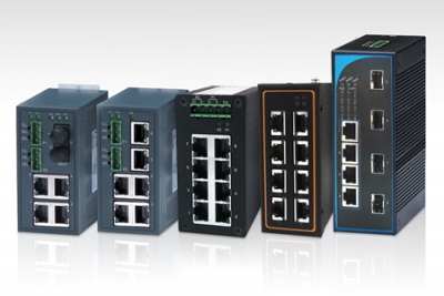 Entry-Level DIN-Rail-Mount Unmanaged Ethernet Switches
