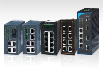 Entry-Level DIN-Rail-Mount Unmanaged Ethernet Switches Entry-Level DIN-Rail-Mount Unmanaged Ethernet Switches