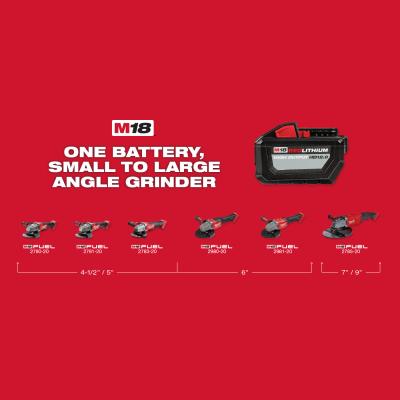 M18 FUEL 4-1/2” to 6” Braking Grinders With Rapid Stop M18 FUEL 4-1/2” to 6” Braking Grinders