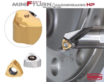 MiniForce-Turn CBN Inserts Offers Exceptional Reliability in Hard Turning