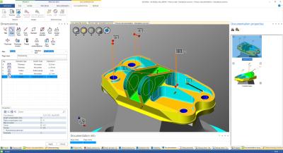 NCSIMUL Digital Twin Software Comparison Mode Detects Excessive Material