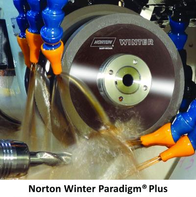 Paradigm Plus Diamond Wheels Feature Grain Technology for High Performance Round Tools, Insert Grinding