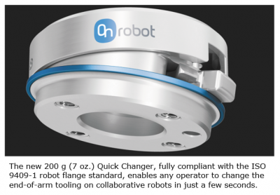 Quick Changer Toolchanger for Collaborative Applications