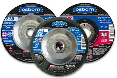 Depressed-Center Grinding Discs, Cut-off Discs and Flap Discs