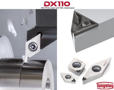 PCD Turning Inserts Offer All-Purpose NS Chipbreaker for Non-Ferrous Applications
