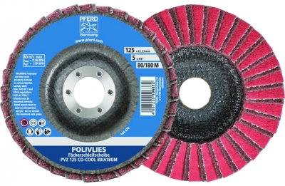 POLIVLIES Ceramic Oxide CO-COOL Flap Disc