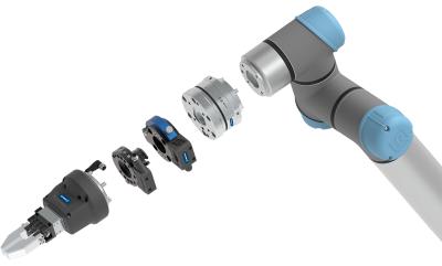 Plug & Work Gripper System Plug & Work Gripper System for Cobots From Doosan, Techman, and UR