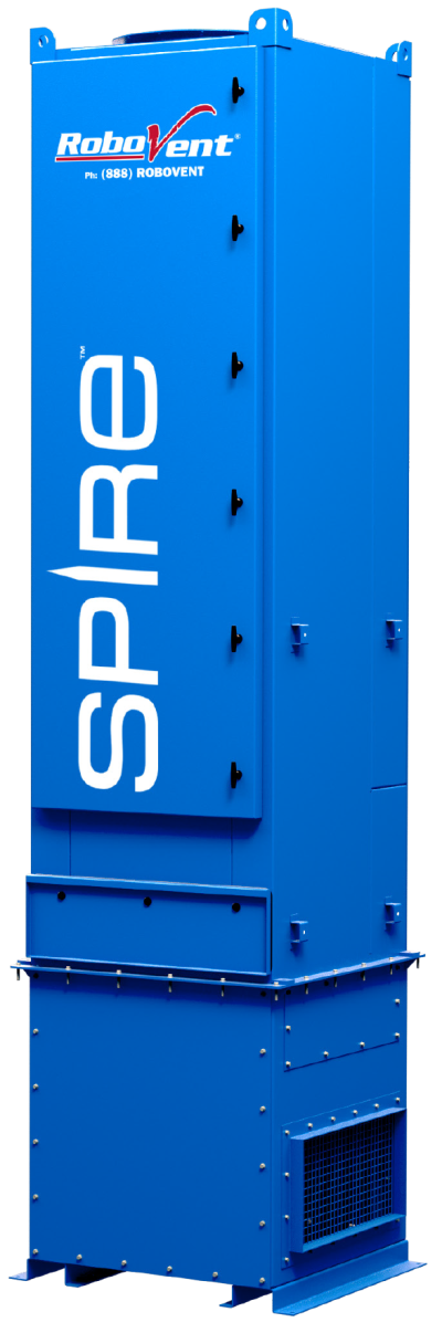 Spire Robotic Weld Fume Extraction System is Easy to Maintain Robotic Weld Fume Extraction System