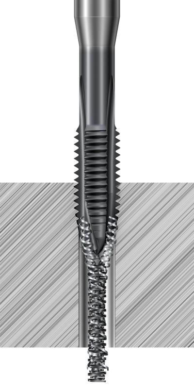 CoroTap T200 and T300 Tapping Tools Optimized Tapping Tools for More Efficient Hole Making