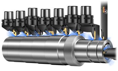 Tool Holders Increase Tool Life With Precision Cooling