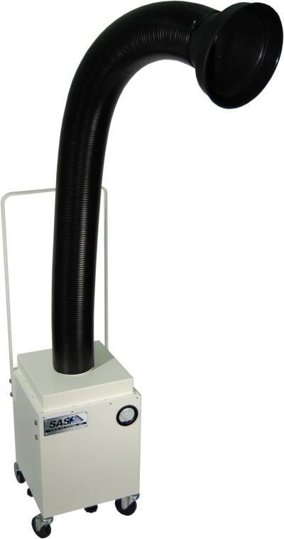 Model 300 Portable Floor Sentry Fume Extractor for Capture and Filtration Model 300 Portable Floor Sentry Fume Extractor