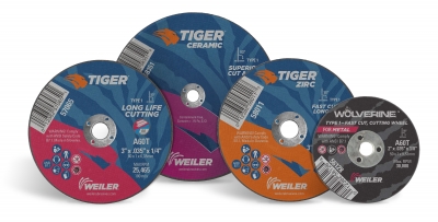 Tiger AO, Tiger Zirc and Tiger Ceramic Cutting and Snagging Wheels