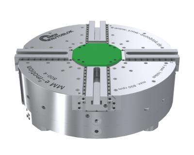 MM e-motion Power Chuck with Digital Clamping Adjustment