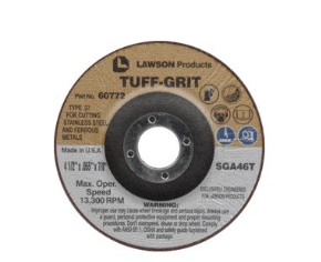 Grinding Wheels' High Cutting Rates ReduceTtotal Cost