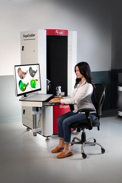 SG SmartCapture Shapegrabber Automated 3D Laser Scanning Systems Gains Enhancements
