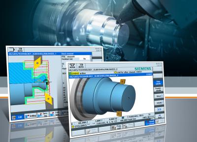 Sinumerik CNCs Facilitates 4-axis Turning on Lathes