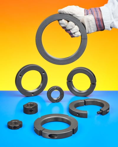Special Threaded Shaft Collars and Bearing Lock Nuts