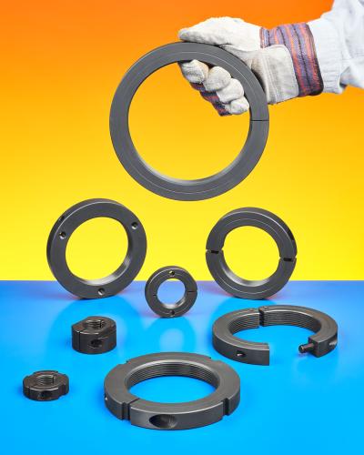 Special Threaded Shaft Collars and Bearing Lock Nuts