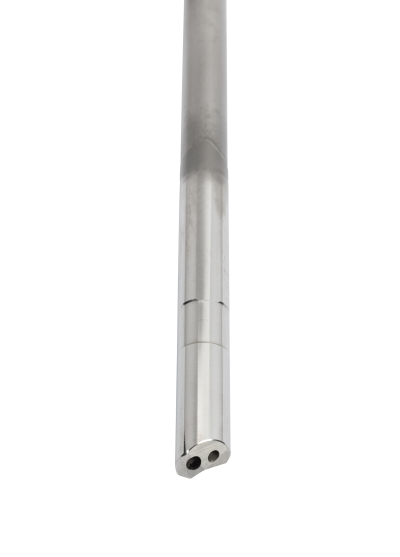 Custom-Designed Double Contour Single Flute Gundrill Double Contour Gundrill with Extended Carbide Head Capability