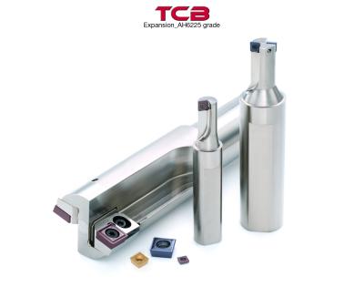 TCB Indexable Counterboring Tool Offers AH6225 Grade Inserts