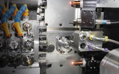 SS207-5AX LaserSwiss CNC Swiss-Style Lathe Enables Welding SS207-5AX LaserSwiss CNC Swiss-Style Lathe